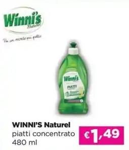 Acqua & Sapone WINNI'S Naturel piatti concentrato offerta