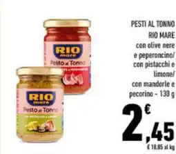 Conad City Pesti al tonno RIO MARE offerta