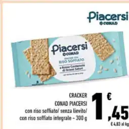 Conad City Cracker CONAD PIACERSI offerta