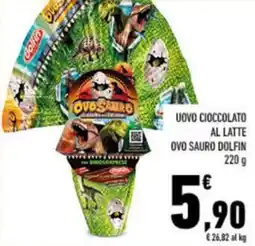 Conad City Uovo cioccolato al latte OVO SAURO DOLFIN offerta