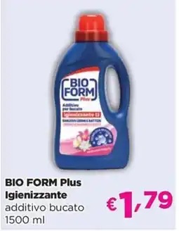 Acqua & Sapone BIO FORM Plus Igienizzante additivo bucato offerta