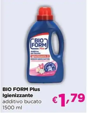 Acqua & Sapone BIO FORM Plus Igienizzante additivo bucato offerta