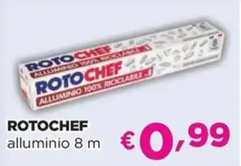 Acqua & Sapone ROTOCHEF alluminio 8 m offerta