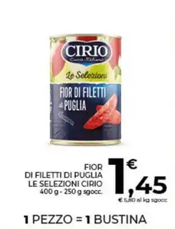 Conad City Fior di filetti di puglia LE SELEZIONI CIRIO offerta