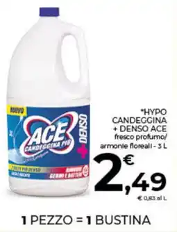 Conad City Hypo candeggina + denso ACE offerta