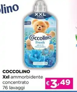 Acqua & Sapone COCCOLINO Xxl ammorbidente concentrato offerta