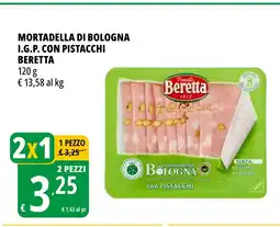 Tigros Mortadella di bologna i.g.p. con pistacchi BERETTA offerta