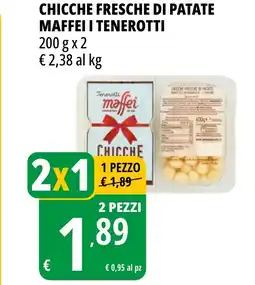 Tigros Chicche fresche di patate MAFFEI I TENEROTTI offerta