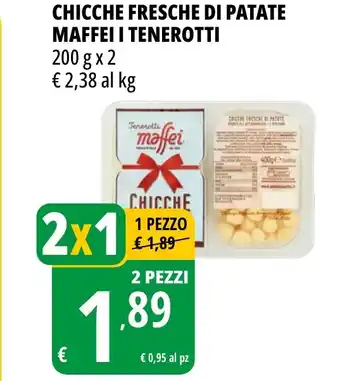 Tigros Chicche fresche di patate MAFFEI I TENEROTTI offerta