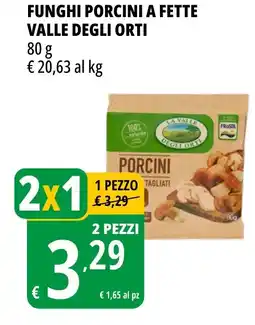 Tigros Funghi porcini a fette VALLE DEGLI ORTI offerta