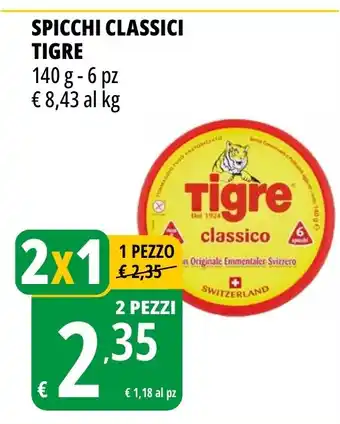 Tigros Spicchi classici TIGRE offerta