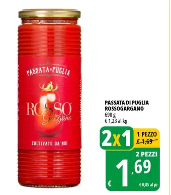 Tigros Passata di puglia ROSSOGARGANO offerta