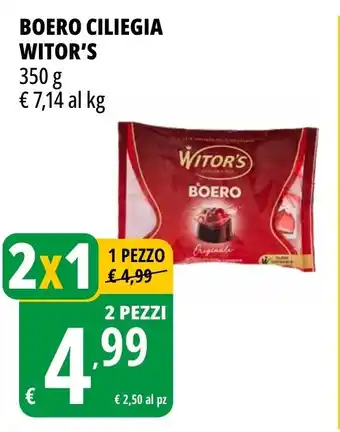 Tigros Boero ciliegia WITOR'S offerta