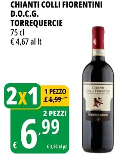 Tigros Chianti colli fiorentini d.o.c.g. TORREQUERCIE offerta