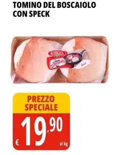 Tigros Tomino del boscaiolo con speck offerta