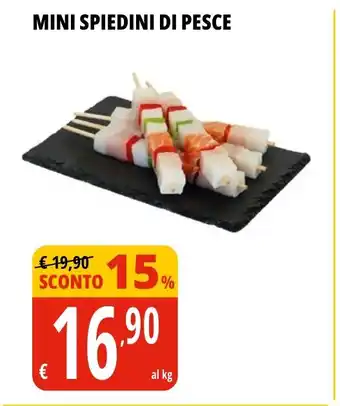 Tigros Mini spiedini di pesce offerta