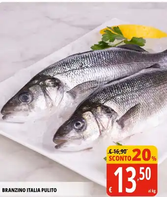 Tigros Branzino italia pulito offerta