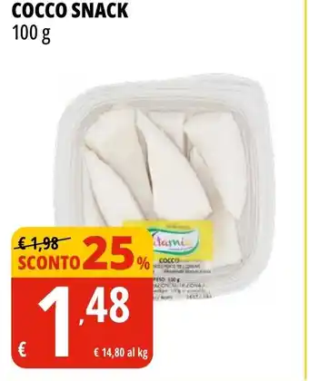 Tigros Cocco snack offerta