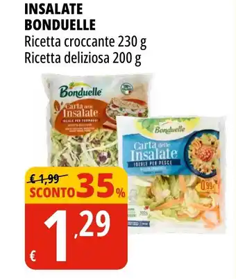 Tigros Insalate BONDUELLE Ricetta croccante offerta