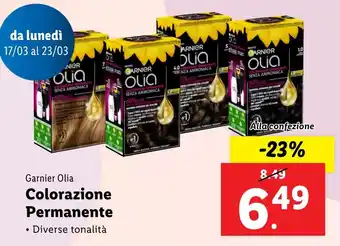 Lidl Garnier Olia Colorazione Permanente offerta