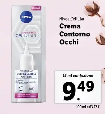 Lidl Nivea Cellular Crema Contorno Occhi offerta