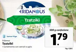 Lidl Eridanous Tzatziki offerta