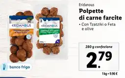 Lidl Eridanous Polpette di carne farcite offerta