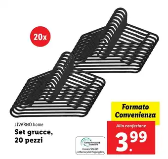 Lidl LIVARNO home Set grucce, 20 pezzi offerta