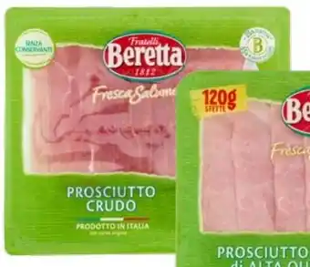 Tigros Prosciutto crudo fresca salumeria BERETTA offerta