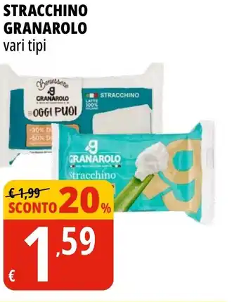 Tigros Stracchino GRANAROLO offerta