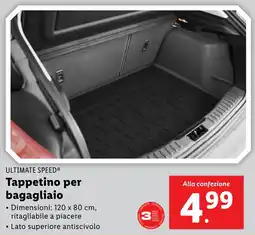 Lidl ULTIMATE SPEED Tappetino per bagagliaio offerta