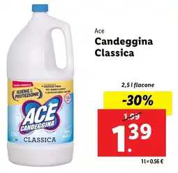 Lidl Ace Candeggina Classica offerta