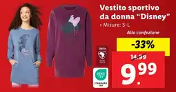 Lidl Vestito sportivo da donna "Disney" offerta