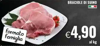 Famila Braciole di suino offerta