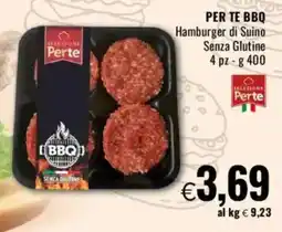 Famila PER TE BBQ Hamburger di Suino Senza Glutine offerta