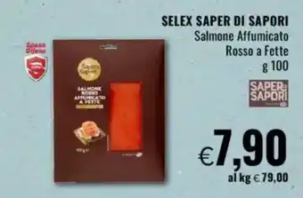 Famila SELEX SAPER DI SAPORI Salmone Affumicato Rosso a Fette offerta