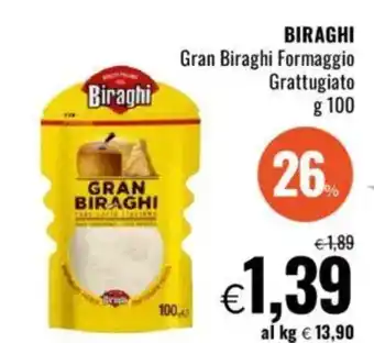 Famila BIRAGHI Gran Biraghi Formaggio Grattugiato offerta