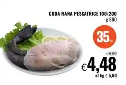 Famila Coda rana pescatrice 100/200 offerta