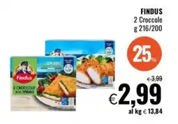 Famila FINDUS 2 Croccole offerta