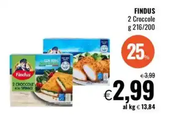 Famila FINDUS 2 Croccole offerta