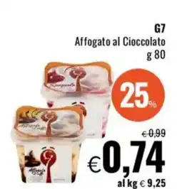 Famila G7 Affogato al Cioccolato offerta