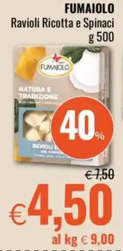 Famila FUMAIOLO Ravioli Ricotta e Spinaci offerta