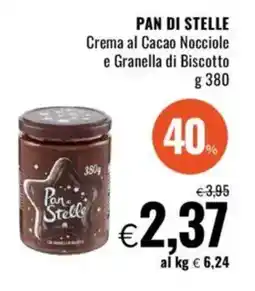 Famila PAN DI STELLE Crema al Cacao Nocciole e Granella di Biscotto offerta