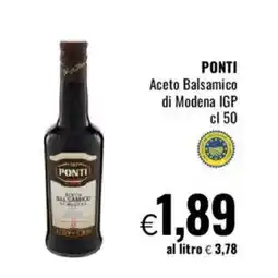 Famila PONTI Aceto Balsamico di Modena IGP offerta