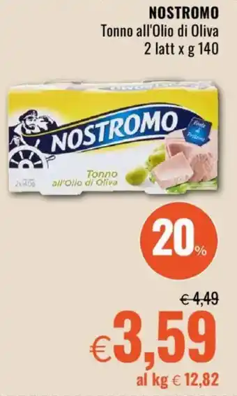 Famila NOSTROMO Tonno all'Olio di Oliva offerta