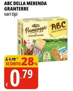 Tigros Abc della merenda GRANTERRE offerta