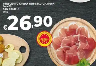 Bennet Prosciutto crudo dop stagionatura 16 mesi SAN DANIELE offerta