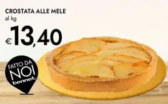 Bennet Crostata alle mele FATTO DA NOI offerta