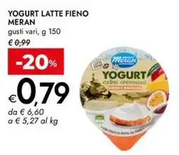 Bennet Yogurt latte fieno MERAN offerta