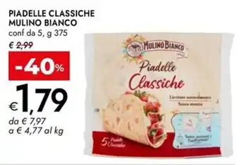 Bennet Piadelle classiche MULINO BIANCO offerta